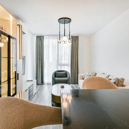 Super Luxury Flat For 2 In Deluxe Azur Lägenhet Varna